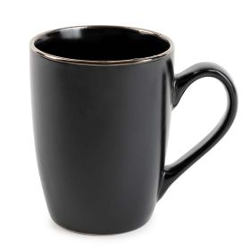 Thyme & Table DrinkwareBlack Onyx Stoneware 14oz Mug