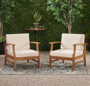 PERLA CLUB CHAIRS SET OF 2, CREAM