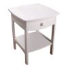 Claire Accent Table White Finish