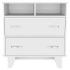 Double Drawer Dresser Arabi, Bedroom, White