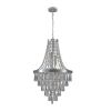 Chromium color Crystal Chandeliers,Large Contemporary Luxury Ceiling Lighting(Bulb Not Included)