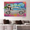 Hand painted Oil painting canvas Monopoly ;  Monopoly art;  Home decor;  wall art;  Hand painted; graffiti;  pop art Living Room hallway bedroom luxur